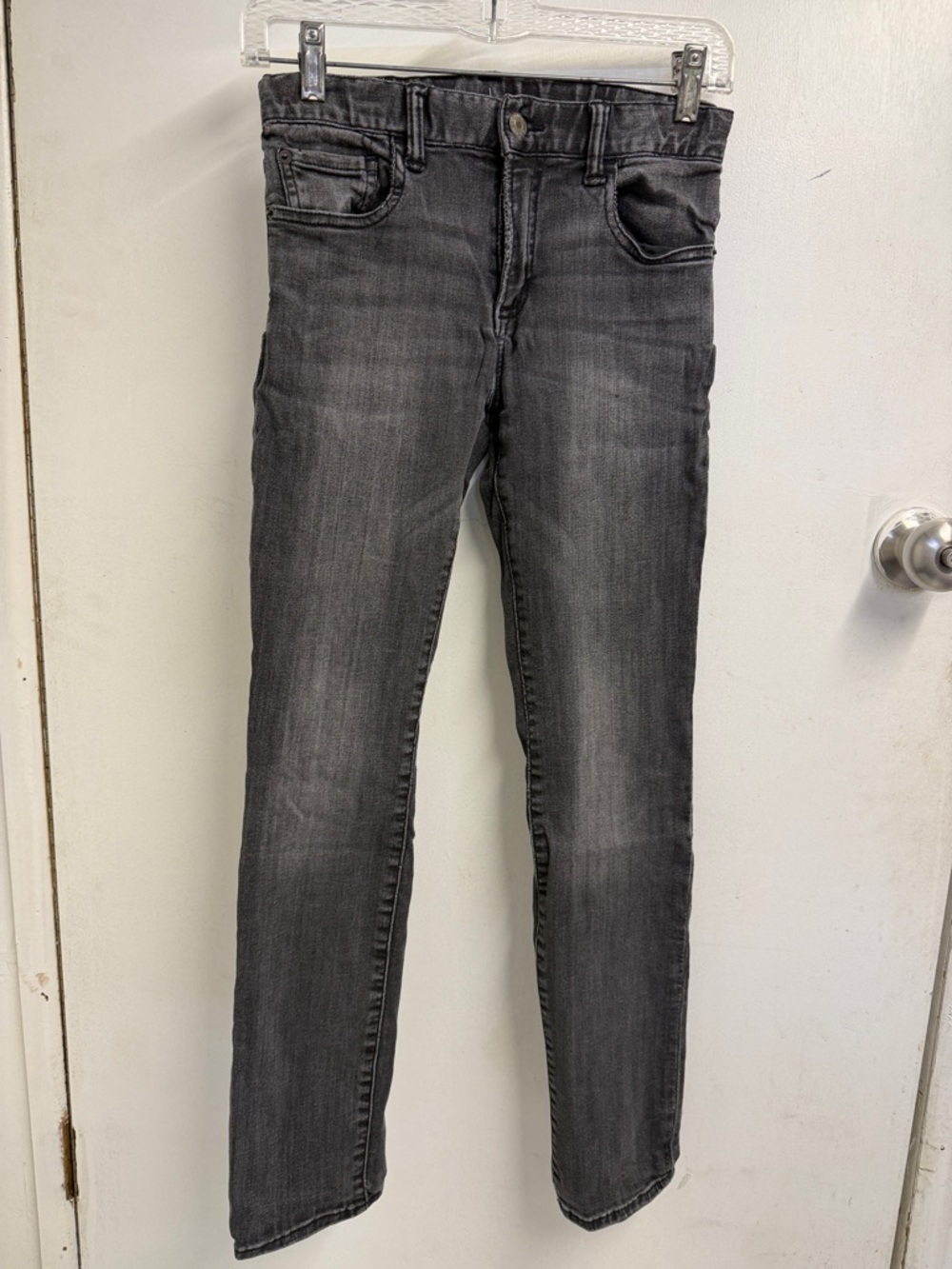 Girl’s Slim Fit Gray Stretch Jeans